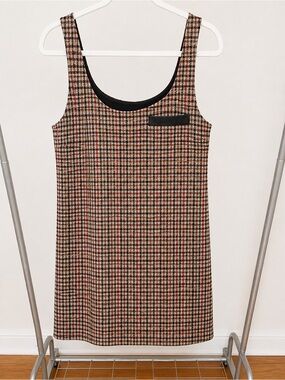 Tuckernuck Hazelnut Plaid Genevieve Dress